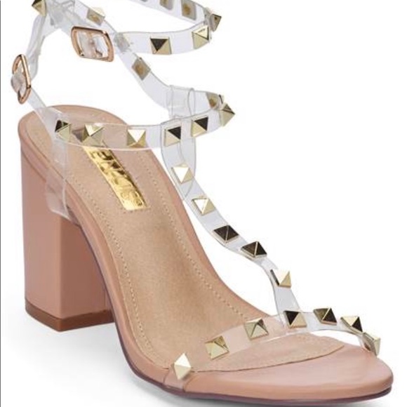 Transparent studded heel - Picture 2 of 5